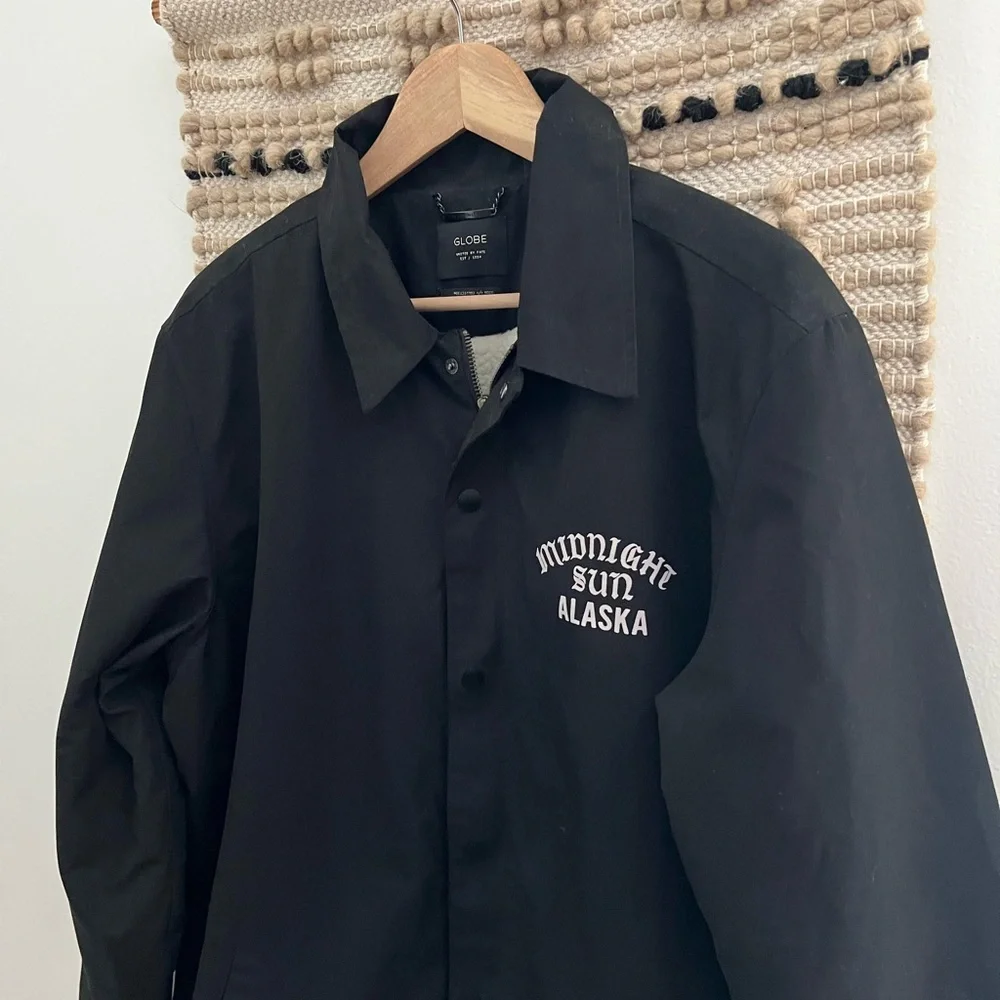 Globe Midnight Sun Alaska Black Shirt Jacket